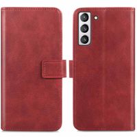 imoshion Étui de télephone portefeuille de luxe Samsung Galaxy S21 FE - Rouge