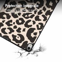 imoshion Coque tablette Design Trifold Apple iPad Air 13 pouces (2026) M4 / (2025) M3 / (2024) M2 - Leopard