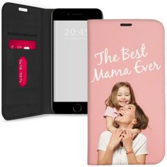Concevez votre propre housse portefeuille Apple iPhone 8 Plus / 7 Plus - Blanc