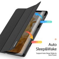Dux Ducis Coque tablette Domo Samsung Galaxy Tab S8 Plus / S7 Plus / S7 FE 5G - Noir