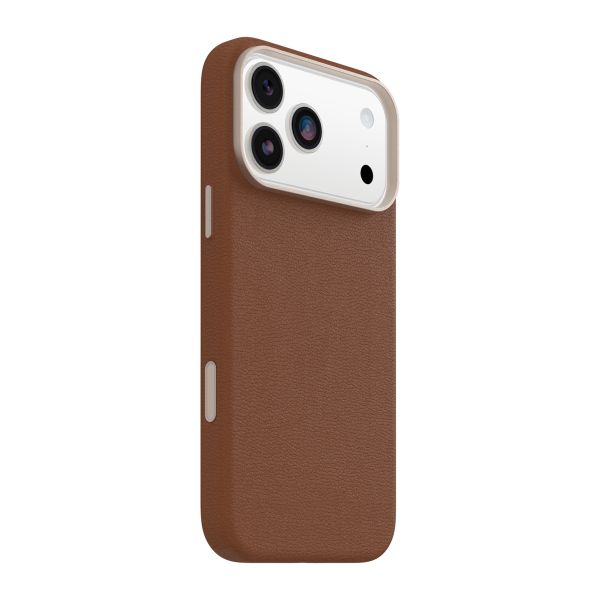 OtterBox Coque en cuir de cactus Symmetry MagSafe Apple iPhone 17 Pro Max - Desert Sadle