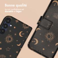 imoshion Étui de télephone portefeuille Design Samsung Galaxy A35 - Sky Black