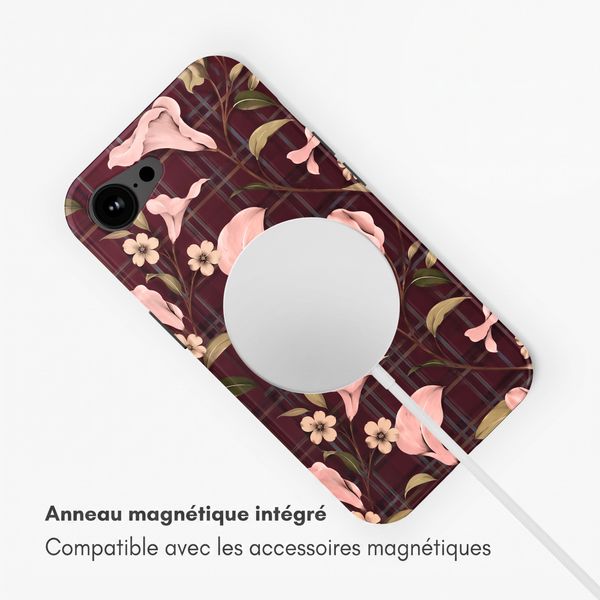 Selencia Coque arrière Vivid avec MagSafe Apple iPhone 17e / 16e - Autumn Muse