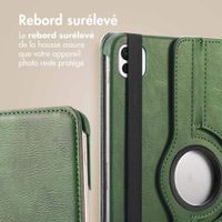 imoshion Coque tablette rotatif à 360° Apple iPad 11 (2025) 11 pouces A16 / iPad 10 (2022) 10.9 pouces - Vert