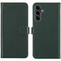 Selencia Étui portefeuille en cuir véritable Samsung Galaxy A16 - Vert