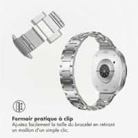 Selencia Bracelet Chain Samsung Galaxy Watch 9 (40/44mm) / Watch 8 (40/44mm) / Classic (46mm) - Argent