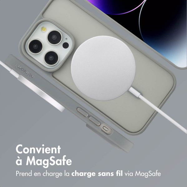 imoshion Coque Color Guard avec MagSafe Apple iPhone 14 Pro - Gris
