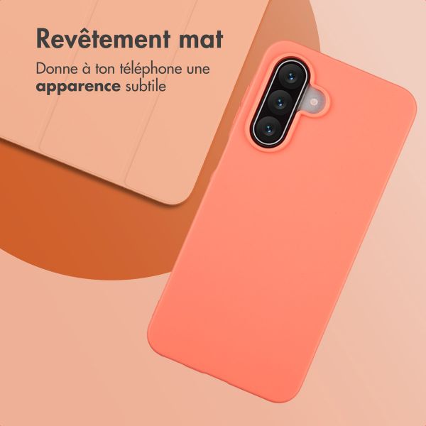 imoshion Coque Couleur Samsung Galaxy A17 (5G) / (4G) - Apricot Crush Orange