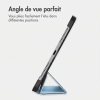 imoshion Coque tablette Trifold Apple iPad Air 13 pouces (2026) M4 / (2025) M3 / (2024) M2 - Bleu clair