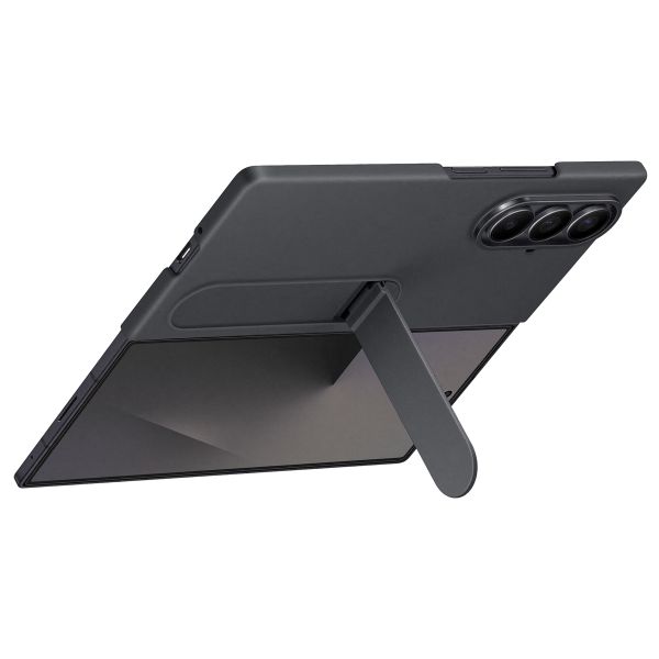 Samsung Coque en silicone avec support Samsung Galaxy Z Fold 7 - Black