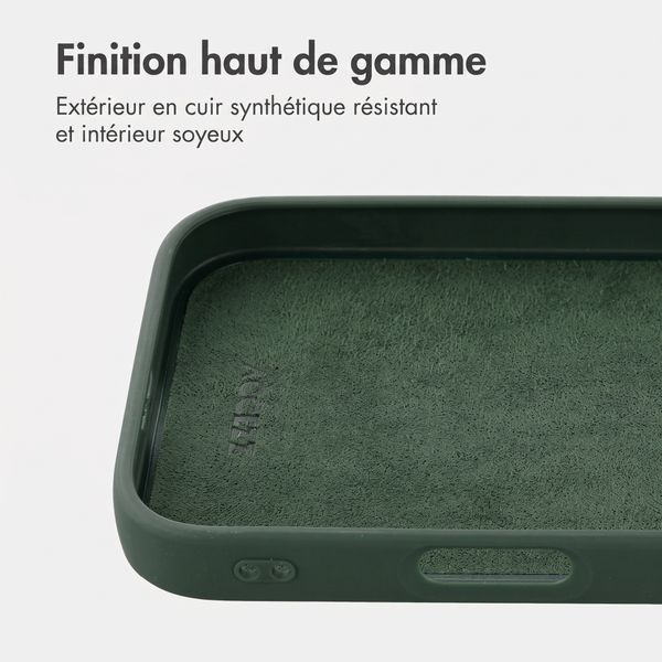 Accezz Coque arrière Edge avec MagSafe Apple iPhone 18 Pro / 17 Pro - Vert
