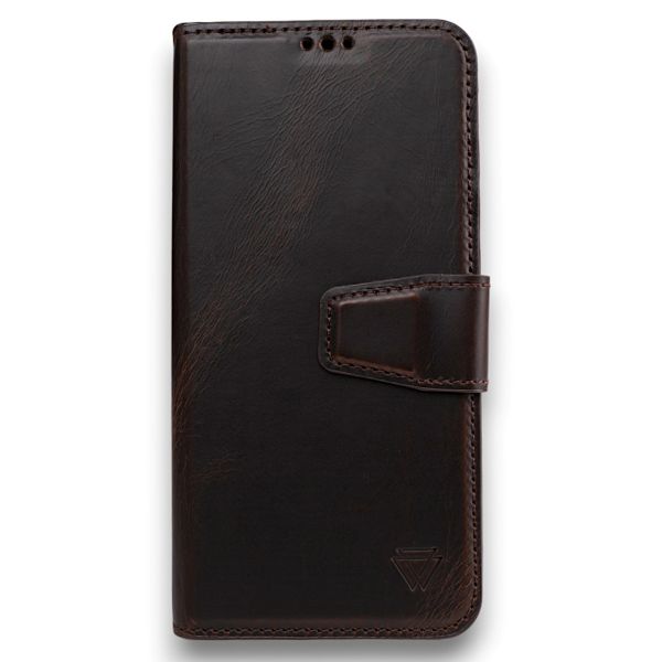 Wachikopa Étui de télephone portefeuille Magic 2-in-1 Samsung Galaxy S23 FE - Dark Brown