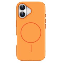imoshion Coque arrière Color avec Thin MagSafe Ring Apple iPhone 16 - Orange