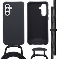 imoshion Coque de couleur avec cordon amovible Samsung Galaxy A36 / A56 - Noir
