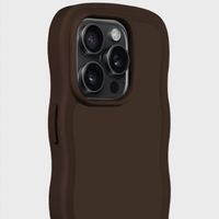 Holdit Coque Wavy Apple iPhone 15 Pro - Chocolate