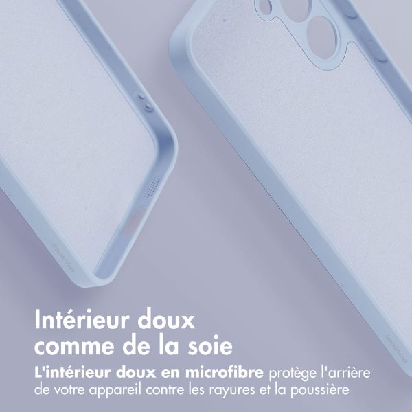 imoshion Coque Couleur avec MagSafe Samsung Galaxy S24 Plus - Lila