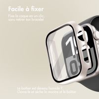 imoshion Coque rigide à couverture complète Apple Watch 10 / 11 - 42 mm - Starlight