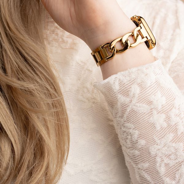 Selencia Bracelet Chain Apple Watch | 38/40/41/42 mm - Doré
