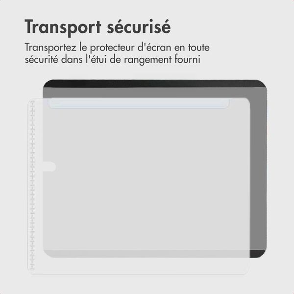 Accezz Protecteur d'écran de confidentialité magnétique Apple iPad 9 (2021) 10.2 pouces / iPad 8 (2020) 10.2 pouces / iPad 7 (2019) 10.2 pouces / Air 3 (2019) / Pro 10.5 (2017)