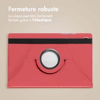 imoshion Coque tablette rotatif à 360° Samsung Galaxy Tab A11 / A9 8.7 pouces - Rouge