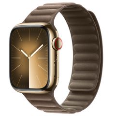 Apple Bracelet à maillons magnétique FineWoven Apple Watch | 38/40/41/42 mm - Taille M/L - Taupe
