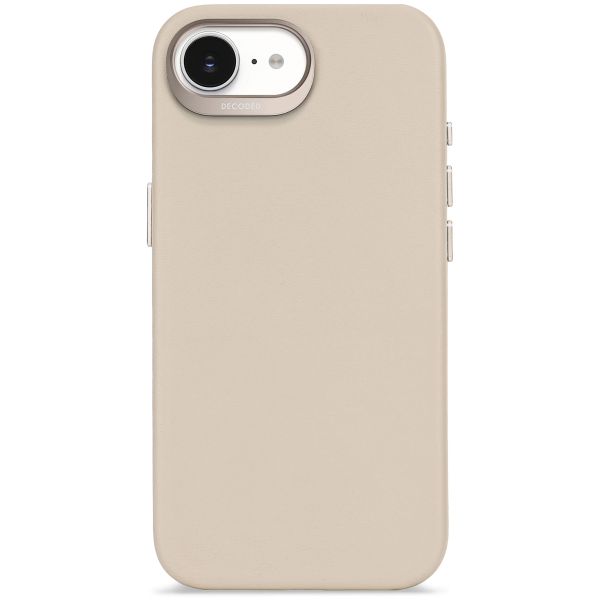 Decoded Coque en cuir Apple iPhone 17e / 16e - Clay