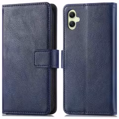 imoshion Étui de télephone portefeuille de luxe Samsung Galaxy A05s - Bleu foncé
