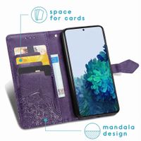 imoshion Etui de télephone Mandala Samsung Galaxy S21 - Violet