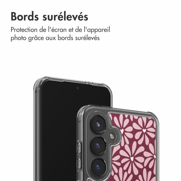 imoshion Coque Design Samsung Galaxy S24 - Bloom Love Blush