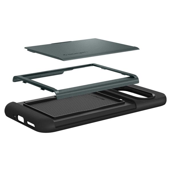Spigen Coque Slim Armor Google Pixel 9 Pro XL - Abyss Green