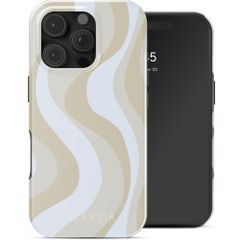Selencia Coque arrière Vivid avec MagSafe Apple iPhone 16 Pro Max - Desert Waves Beige