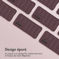 imoshion EasyGrip Backcover Samsung Galaxy A53 - Aubergine
