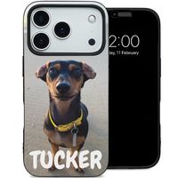 Concevez votre propre coque en gel Apple iPhone 17 Pro - Noir