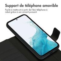 Accezz Premium Leather 2 in 1 Wallet Bookcase Samsung Galaxy A54 (5G) - Noir
