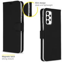 Accezz Étui de télephone Wallet Samsung Galaxy A23 (5G) - Noir
