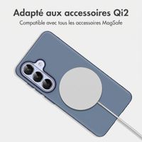 imoshion Coque arrière Color avec Thin MagSafe Ring Samsung Galaxy S26 - Bleu foncé