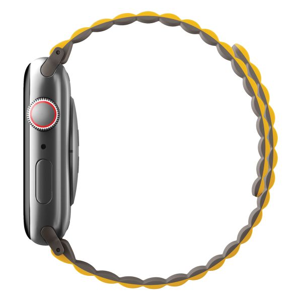 Uniq Bracelet Revix réversible Apple Watch | 44/45/46/49 mm - Mustard / Khaki