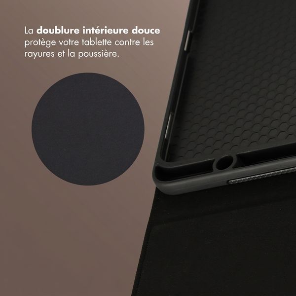 Selencia Coque tablette Riva Samsung Galaxy Tab S11 - Noir