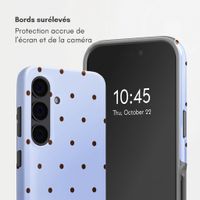 Selencia Coque arrière Vivid avec MagSafe Samsung Galaxy S24 - Happy Dots Digital Sky