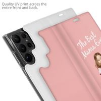 Concevez votre propre housse portefeuille Samsung Galaxy S23 Ultra - Blanc