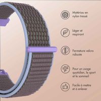 imoshion Bracelet en nylon  - Connexion universelle 22 mm - Lilas