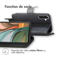 imoshion Étui de télephone portefeuille de luxe Samsung Galaxy A36 - Noir