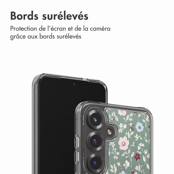 imoshion Coque Design Samsung Galaxy S25 - Flower Fields