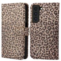 imoshion Étui de télephone portefeuille Design Samsung Galaxy S22 - Leopard Mood