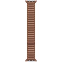 Apple Bracelet Leather Link Apple Watch | 38/40/41/42 mm - Taille M/L - Saddle Brown