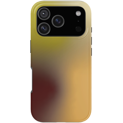 Selencia Coque arrière Vivid Apple iPhone 17 Pro - Gradient Olive Dust