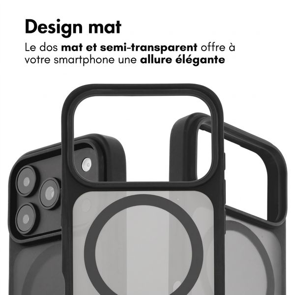 imoshion Coque Color Guard avec MagSafe Apple iPhone 18 Pro Max / 17 Pro Max - Noir