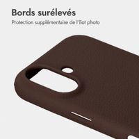 imoshion Coque arrière Texture Apple iPhone 17 - Marron foncé