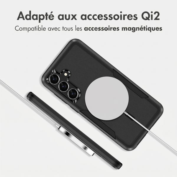 imoshion Coque arrière avec MagSafe Samsung Galaxy S25 FE - Noir