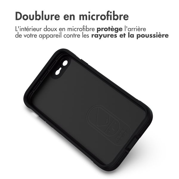 imoshion EasyGrip Backcover Apple iPhone SE (2022 / 2020) / 8 / 7 - Noir